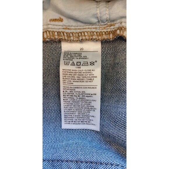 Old Navy Womens Relaxed Fit Denim Jeans Size 20 Made Of Cotton & Spandex - Picture 5 of 6